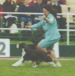 With Marg Whitfield (Brynfield) handling for BOB at Melbourne Royal 2001